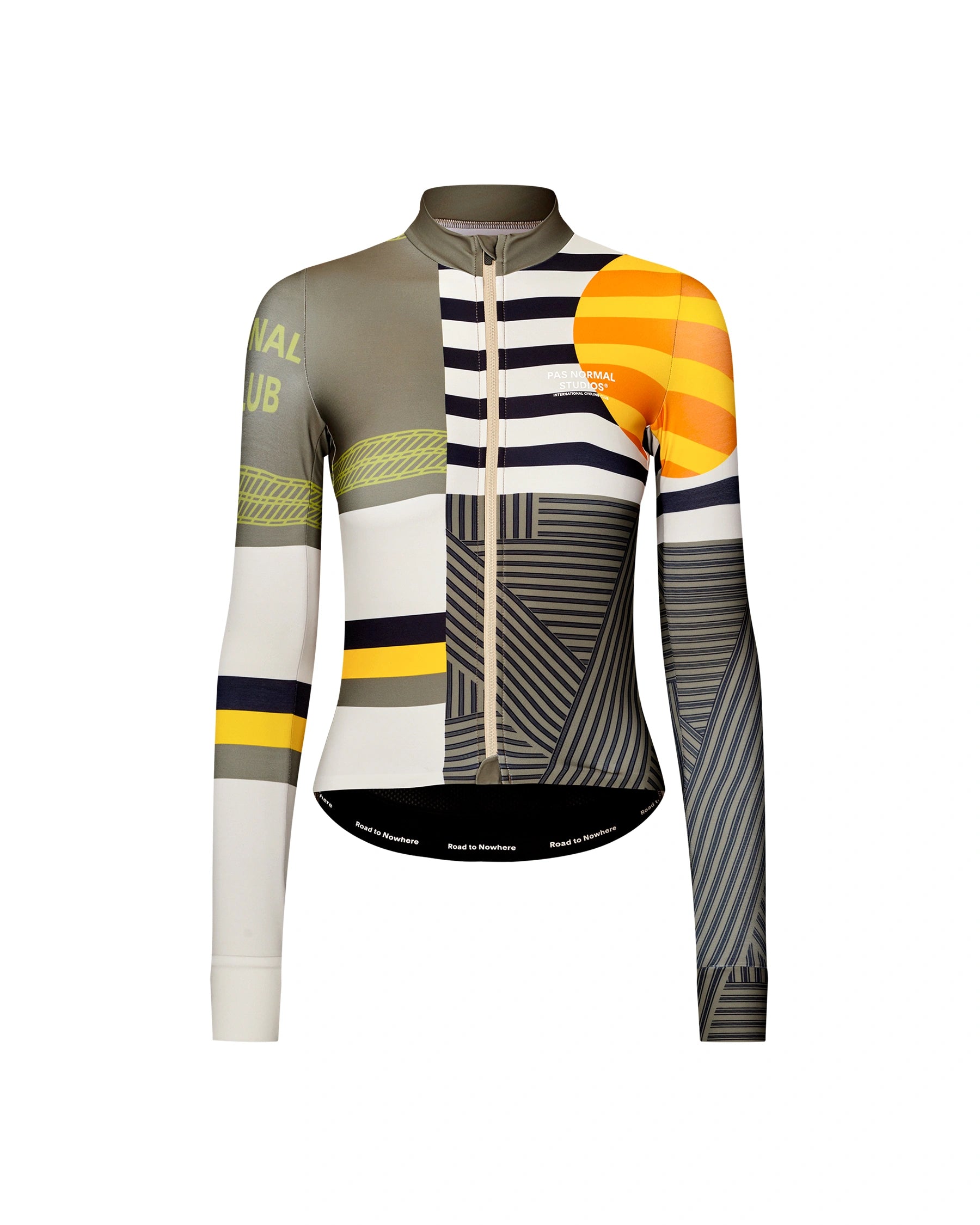 Pas Normal Studios | Women's Mechanism Long Sleeve Jersey | MAGNET