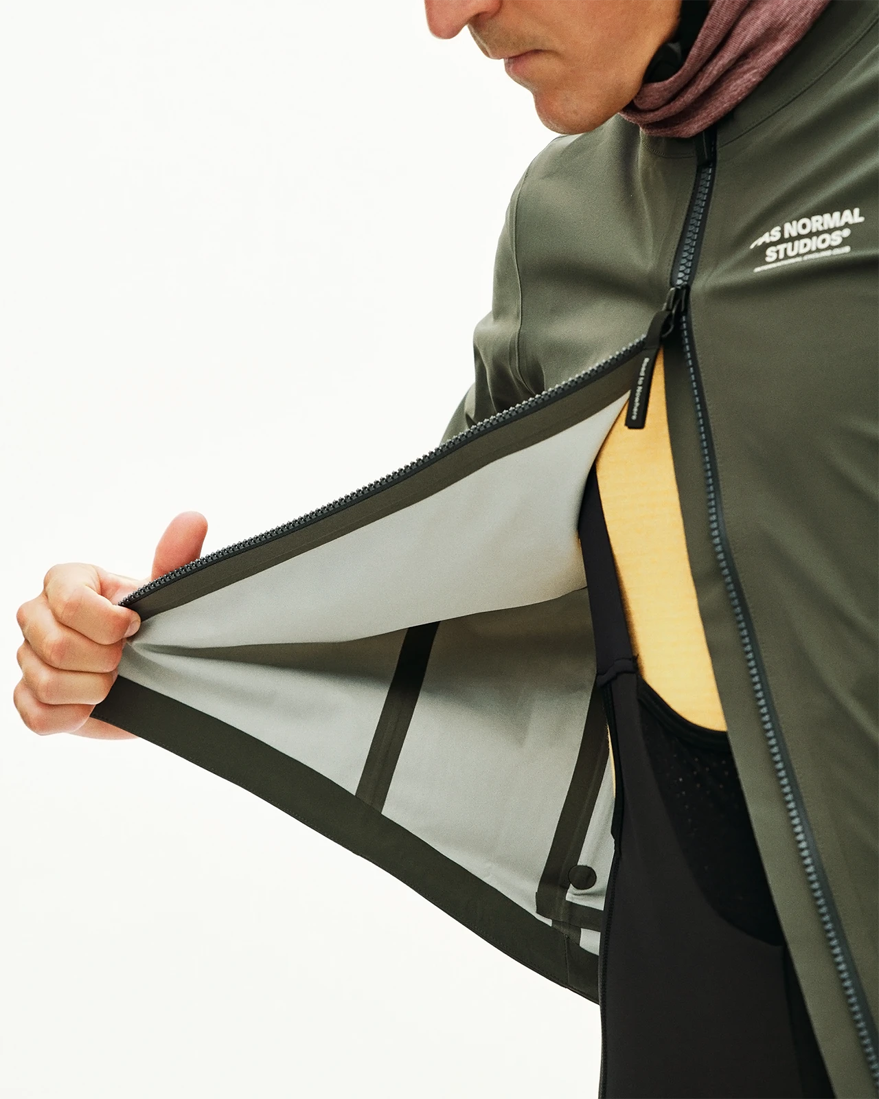 Pas Normal Studios | Men's Mechanism Shell Jacket | MAGNET