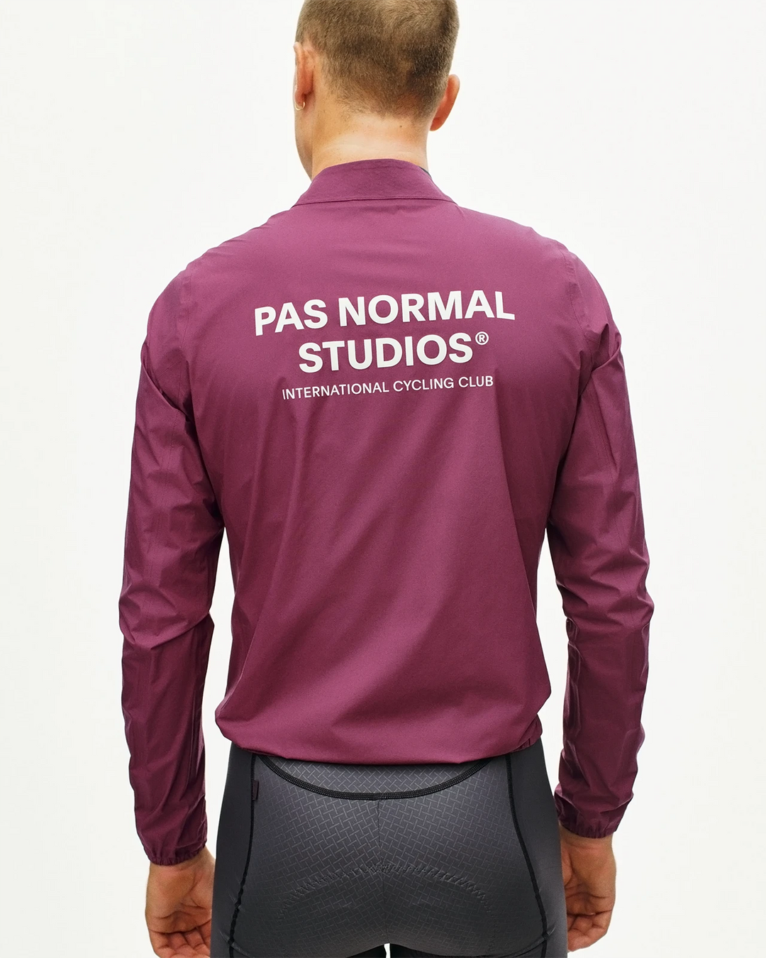 Pas Normal Studios | Men's Mechanism Pertex Rain Jacket | MAGNET