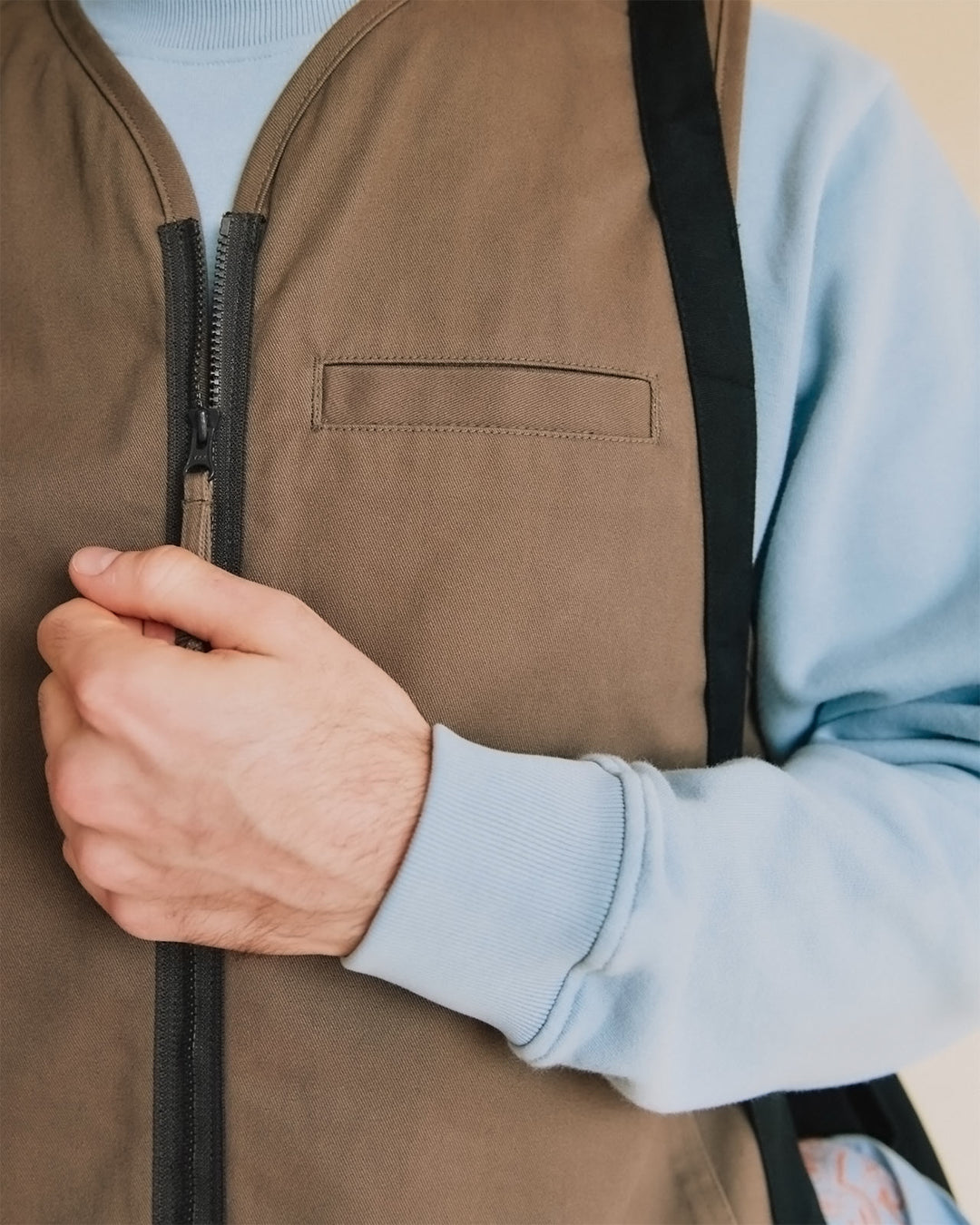 トップス NULABEL VEST NULABEL /ニューレーベル】TACK DOWN VEST（ダウンジャケット/コート