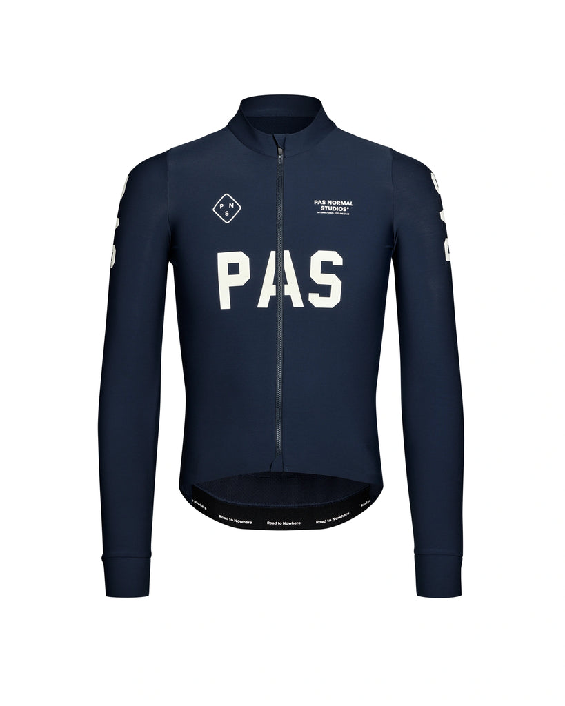 Pas Normal Studios | Men's PAS Mechanism Long Sleeve Jersey | MAGNET