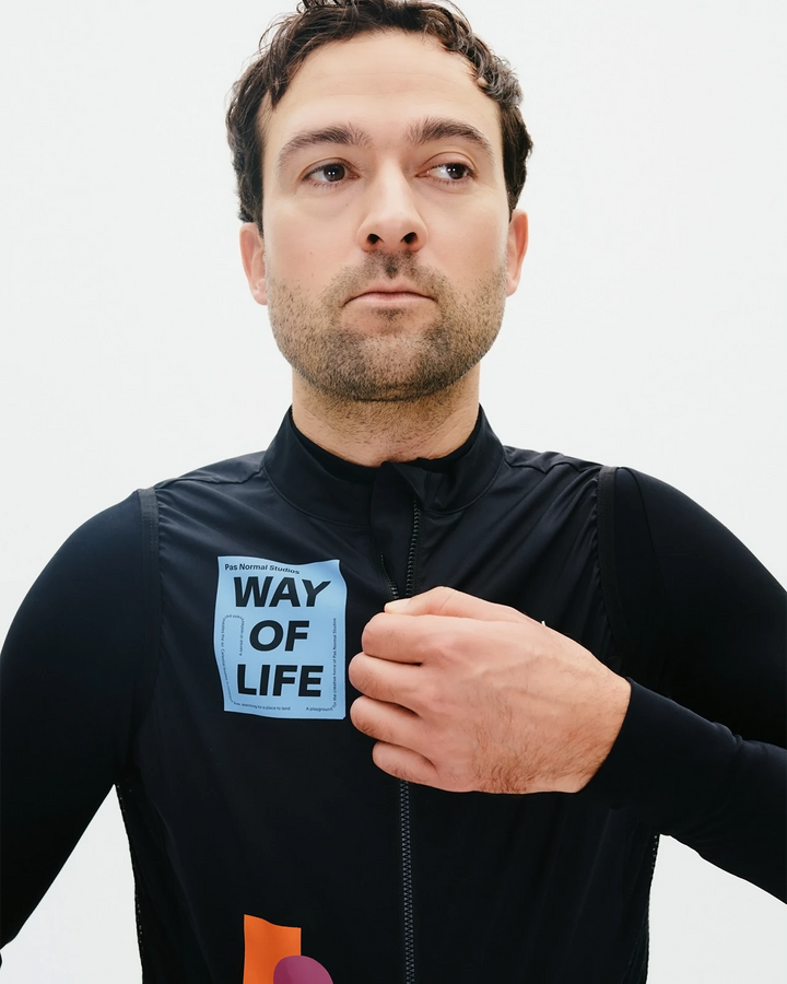 Pas Normal Studios | Men's T.K.O. Mechanism Stow Away Gilet | MAGNET