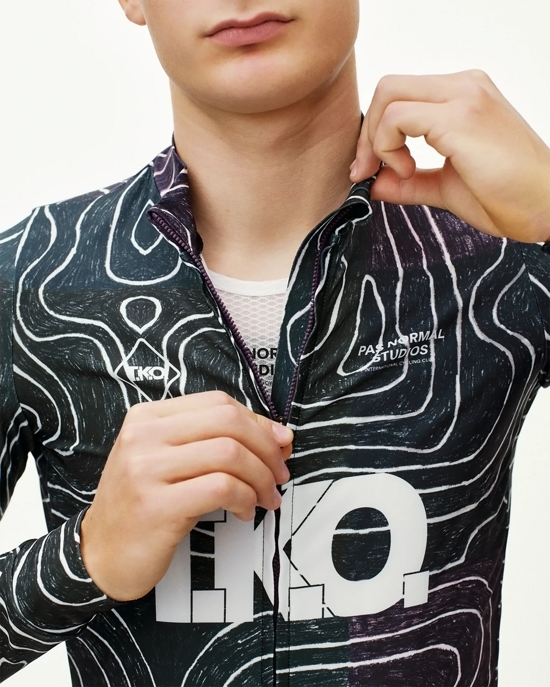 Pas Normal Studios | Men's T.K.O. Mechanism Long Sleeve Jersey Pas Normal Studios | Men's T.K.O. Mechanism Long Sleeve Jersey