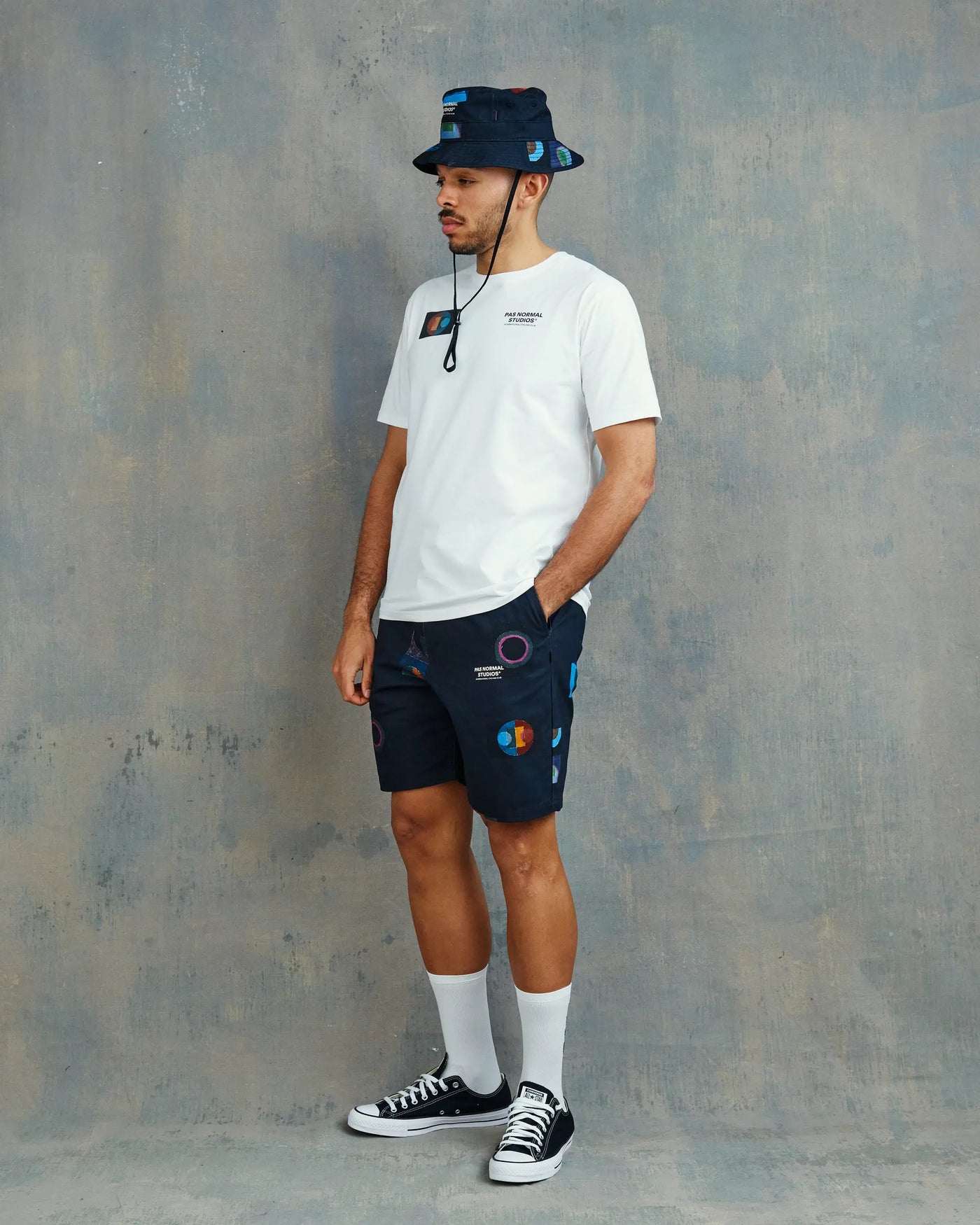 T.K.O. Off-Race Cotton Twill Shorts