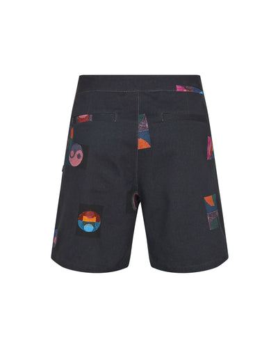 T.K.O. Off-Race Cotton Twill Shorts