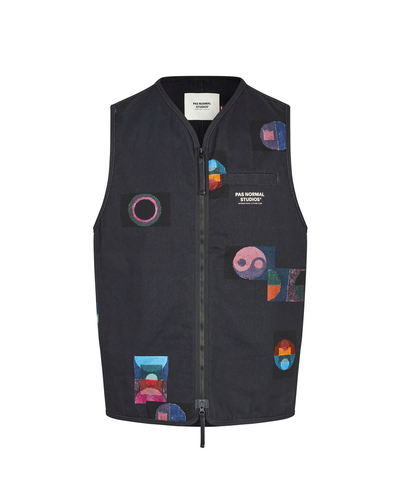 T.K.O. Off-Race Cotton Twill Vest