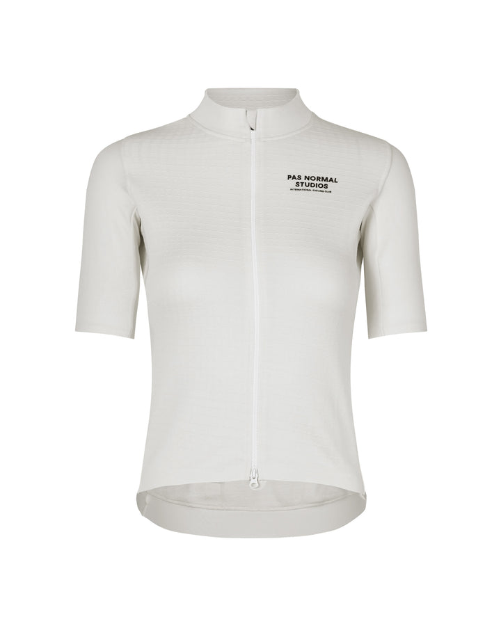 PAS NORMAL STUDIOS サイクルジャージ M ホワイト Pas Normal Studios | Women's Escapism Wool Jersey | MAGNET